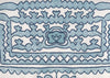 Windsor Turquoise Navy on Suncloth