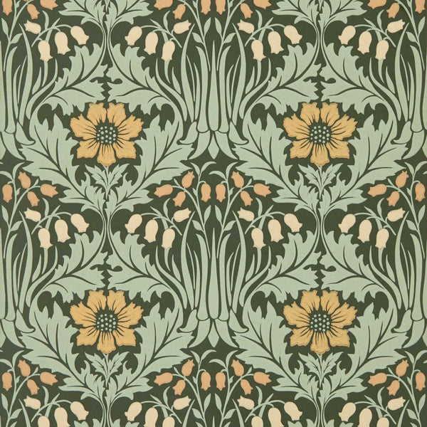 Woodbell & Anenome Bayleaf/Manilla | Morris & Co.
