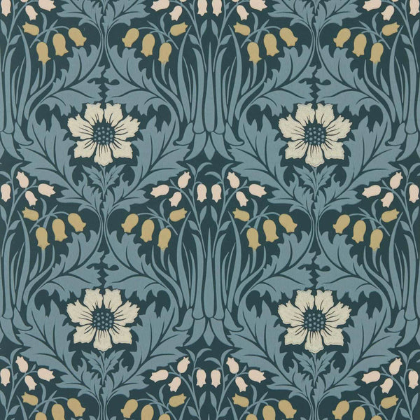 Woodbell & Anemone Indigo | Morris & Co.