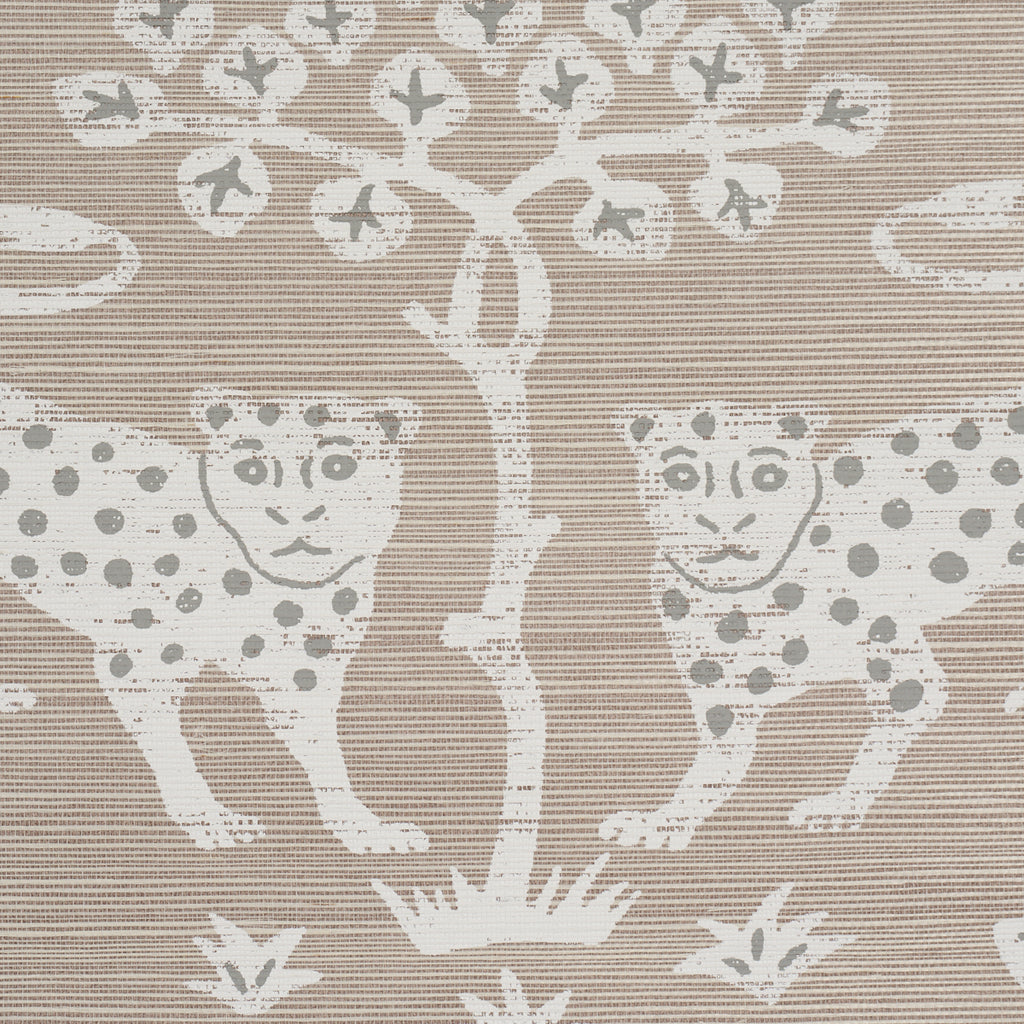 WOODLAND LEOPARD SISAL SILVER | Schumacher - Image 6