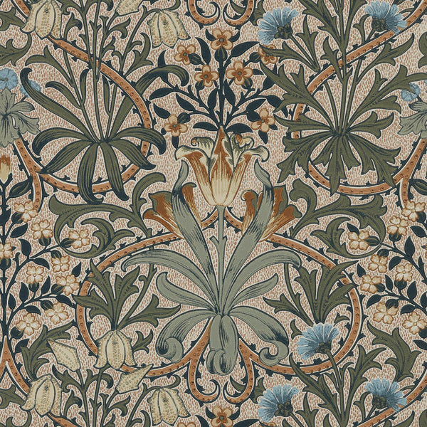 Woodland Weeds Bayleaf/Wheat | Morris & Co.