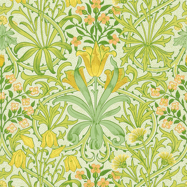 Woodland Weeds Sap Green | Morris & Co.