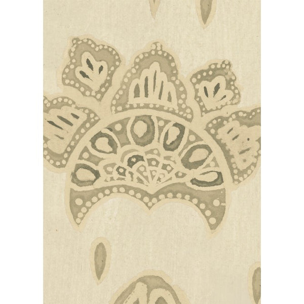 Bethel Batik Antique White Wallpaper | Mind The Gap