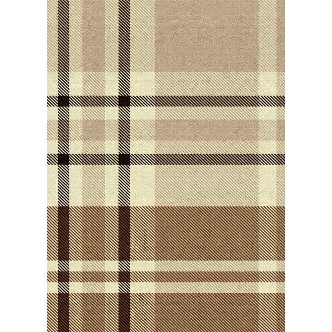 Chesterfield Plaid Cappuccino Wallpaper | Mind The Gap
