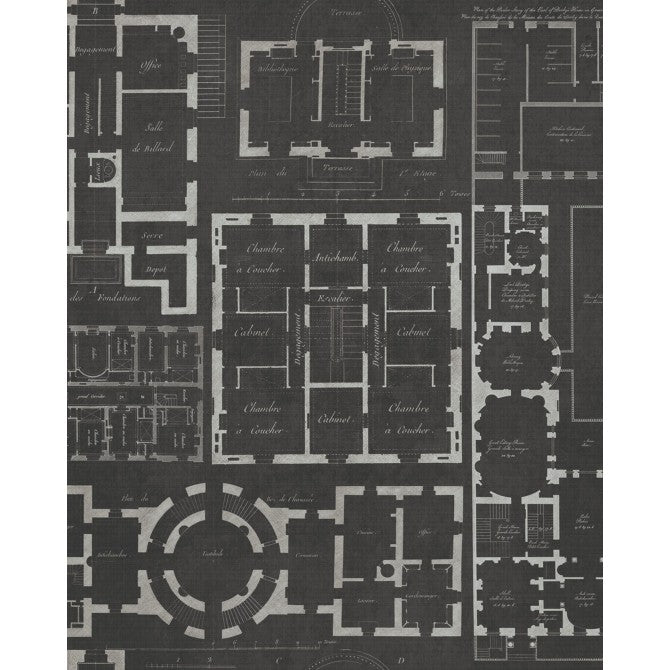 Chateau Anthracite Wallpaper | Mind The Gap