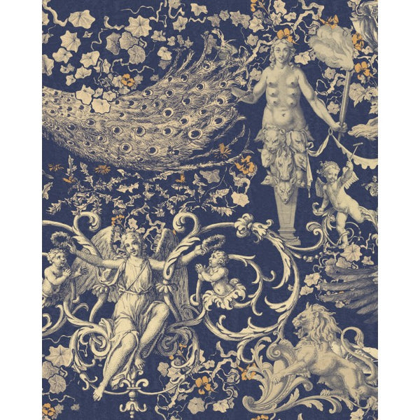 The Promise Land Sapphire - Taupe, Grey, Purple Wallcovering | Mind the Gap
