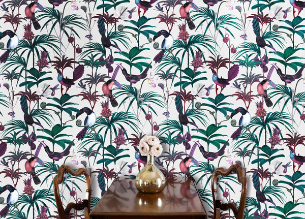 Xanadu - Light Jungle Wallcovering