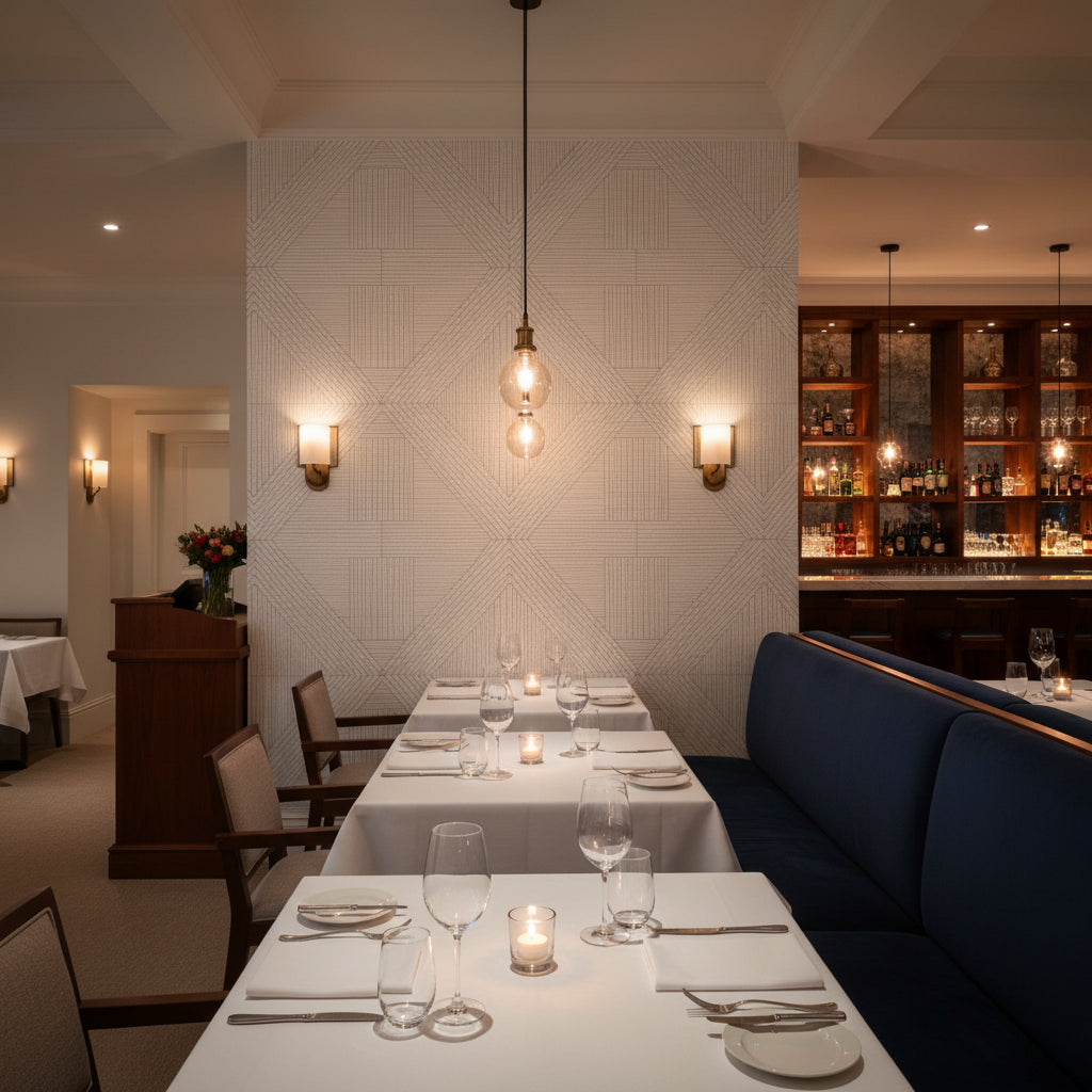 Maidstone - Linen Type II Vinyl | Hollywood Wallcoverings