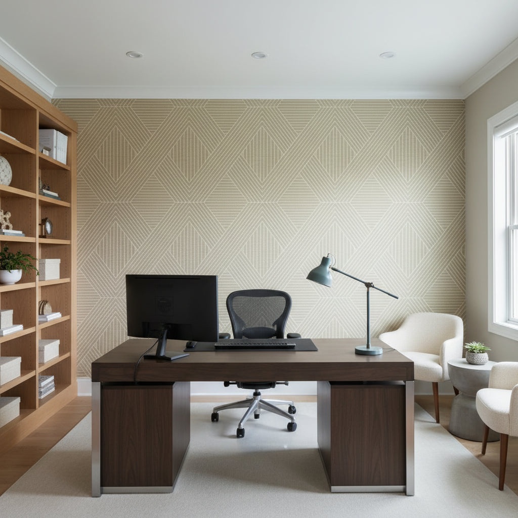 Maidstone - Sage Type II Vinyl | Hollywood Wallcoverings