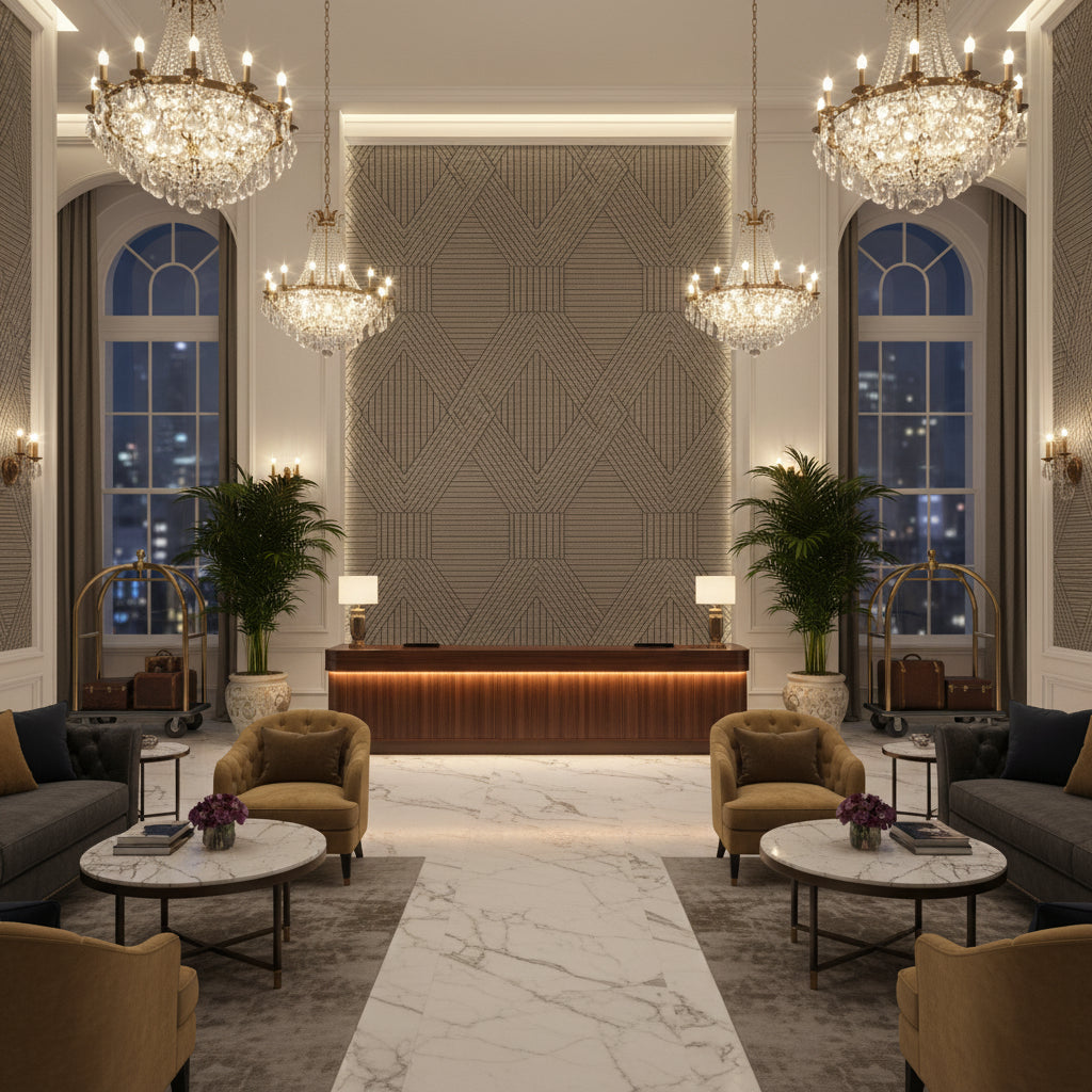 Maidstone - Mist Type II Vinyl | Hollywood Wallcoverings