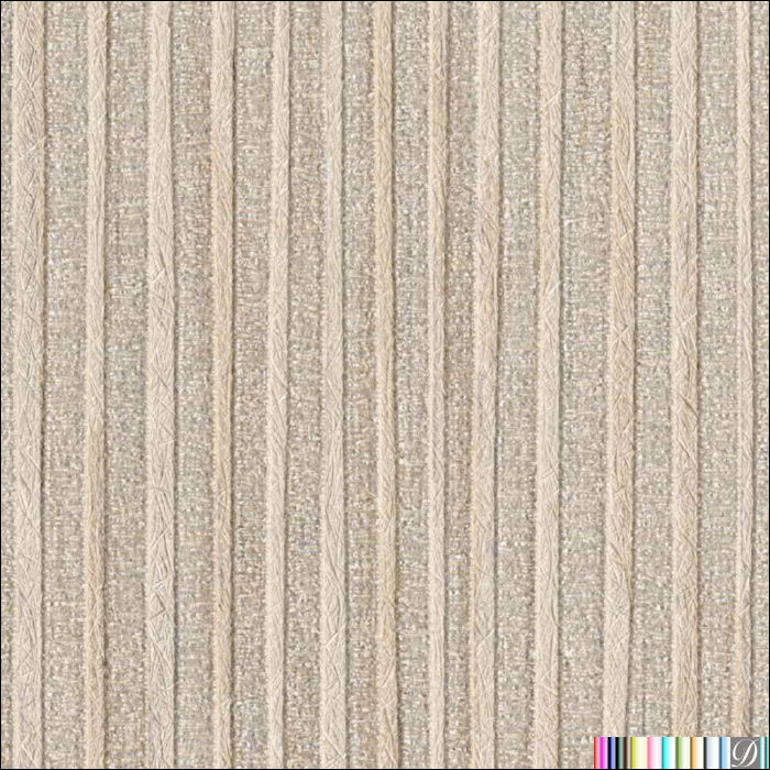 Sharon's Striated Striped Vinyl | Hollywood Wallcoverings