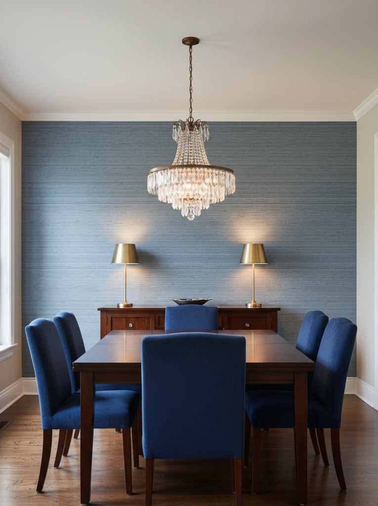 Abolina Silk Durable Vinyl | Phillipe Romano - dining room room setting