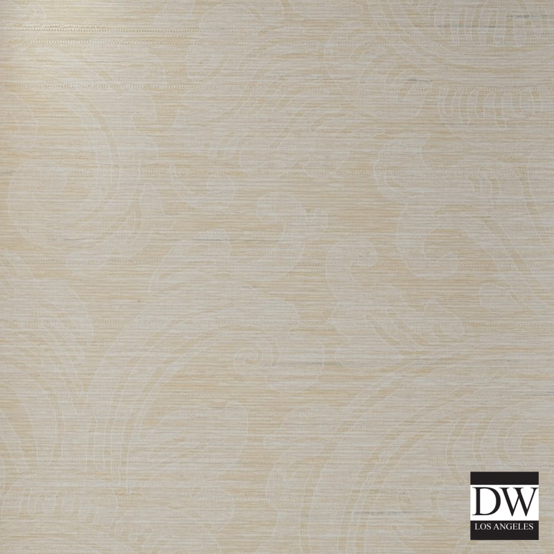 Canal Damask Durable Vinyl | Hollywood Wallcoverings