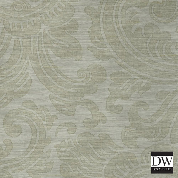 Canal Damask Durable Vinyl | Hollywood Wallcoverings