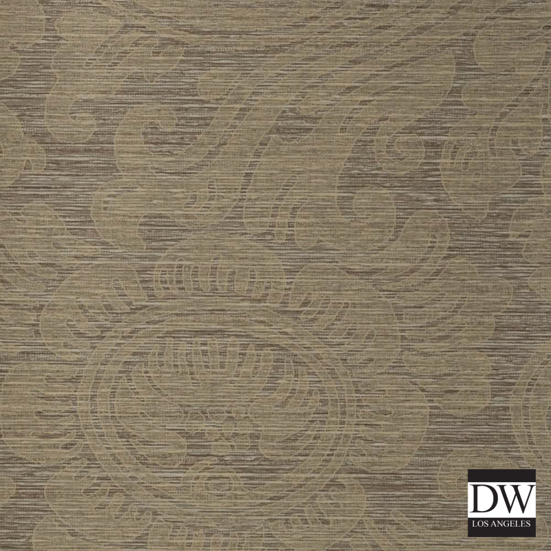 Canal Damask Durable Vinyl | Hollywood Wallcoverings