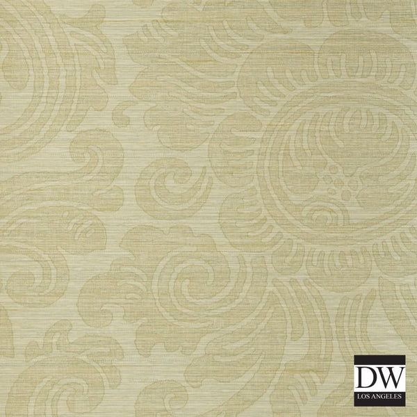 Canal Damask Durable Vinyl | Hollywood Wallcoverings