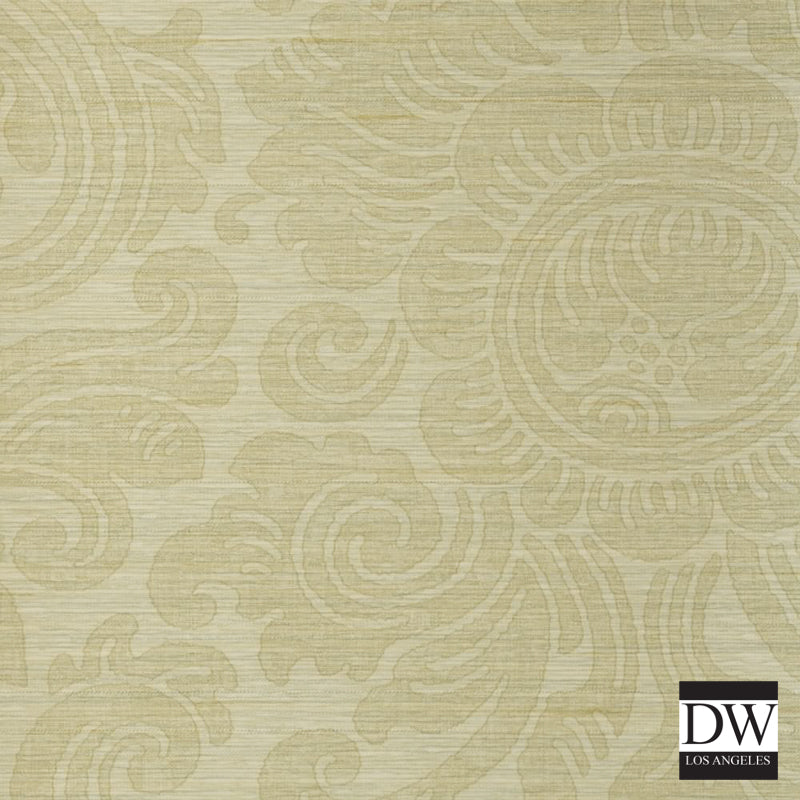 Canal Damask Durable Vinyl | Hollywood Wallcoverings
