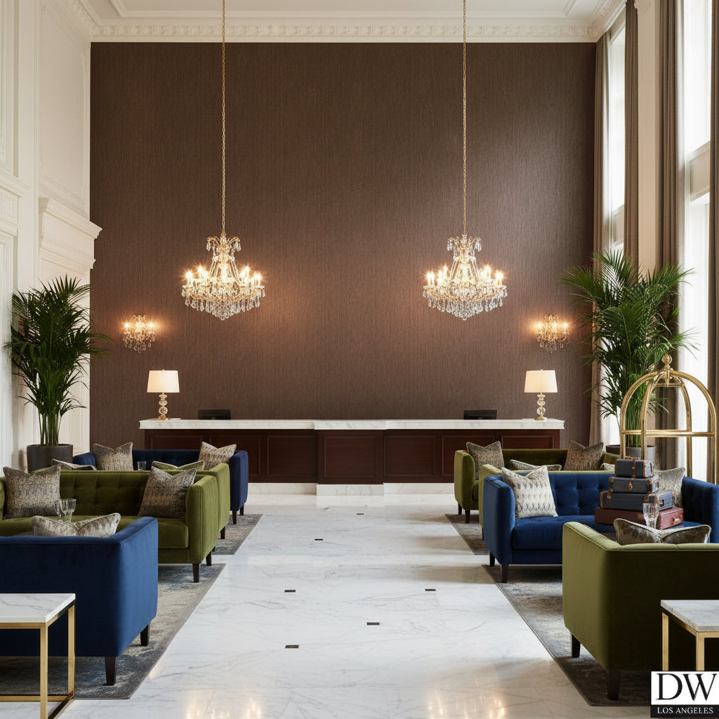 Caterina Embossed Vinyl - Type 2 | Hollywood Wallcoverings