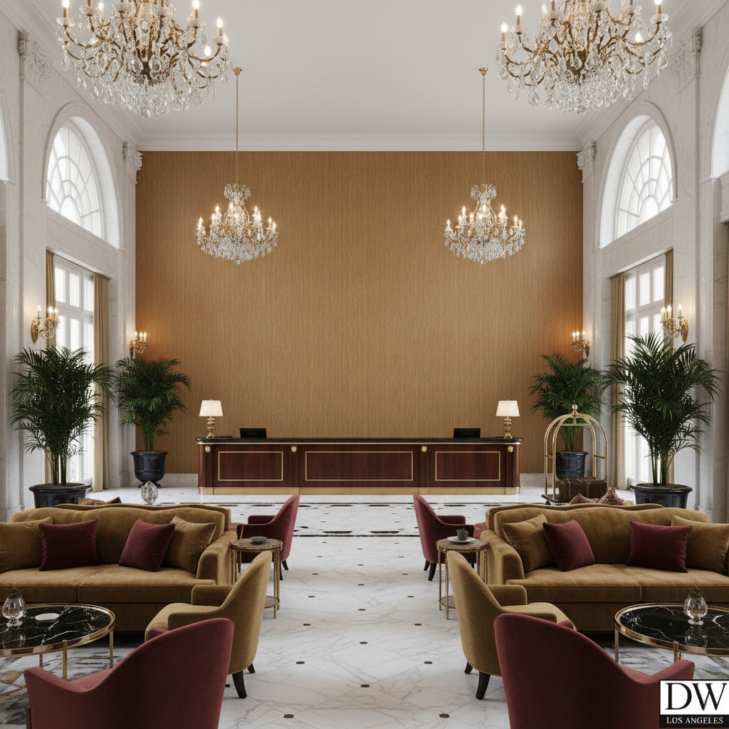 Caterina Embossed Vinyl - Type 2 | Hollywood Wallcoverings
