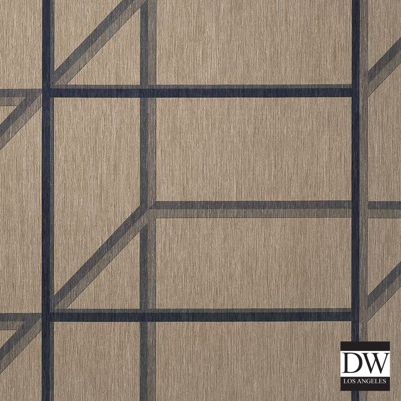 Montgomery Metallic Cubed Durable | Hollywood Wallcoverings