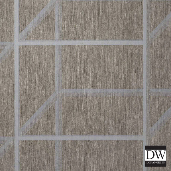 Montgomery Metallic Cubed Durable | Hollywood Wallcoverings