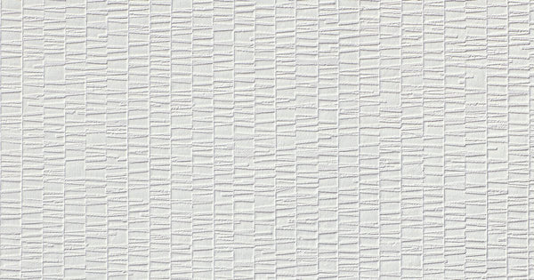 Stagger Calcite White | Wolf Gordon Wallcoverings