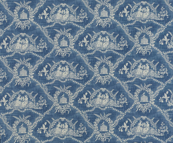 Crespieres Bleu Ancien | Pierre Frey