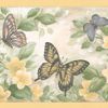 Yellow Butterfly Floral Border | Jeffrey Stevens - Image 3
