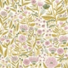 Yellow Marigold Forest Flower Peel and Stick Wallcovering | Jeffrey Stevens - Image 2