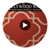 Yves Goriga Durable Vinyl | Hollywood Wallcoverings Circular Swatch | Hollywood Wallcoverings