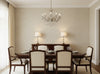 Zebilini Wallcovering - dining room room setting