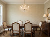 Zebilini Wallcovering - dining room room setting
