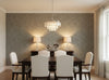 Zebilini Wallcovering - dining room room setting