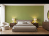 Zebilini Wallcovering - bedroom room setting