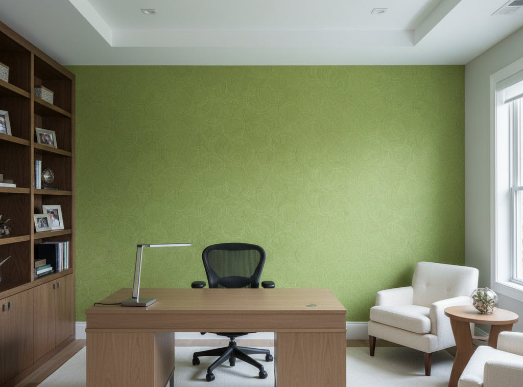 Zebilini Wallcovering - office room setting