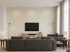 Zebilini Wallcovering - living room room setting