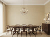 Zebilini Wallcovering - dining room room setting