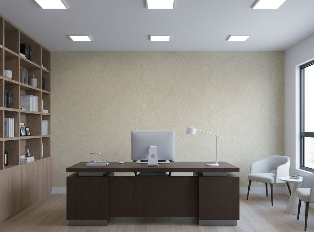 Zebilini Wallcovering - office room setting