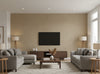 Zebilini Wallcovering - living room room setting