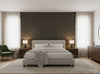 Zebilini Wallcovering - bedroom room setting