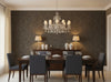 Zebilini Wallcovering - dining room room setting