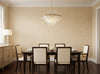 Zebilini Wallcovering - dining room room setting
