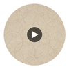 Zebilini Wallcovering Circular Swatch | DW