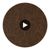Zebilini Wallcovering Circular Swatch | DW