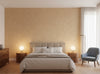 Zebilini Wallcovering - bedroom room setting