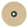 Zebilini Wallcovering Circular Swatch | DW