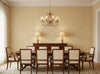 Zebilini Wallcovering - dining room room setting