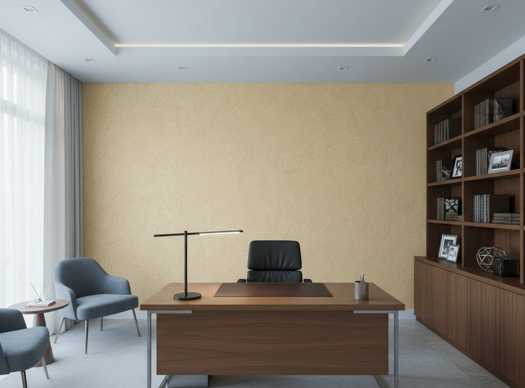 Zebilini Wallcovering - office room setting