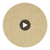 Zebilini Wallcovering Circular Swatch | DW