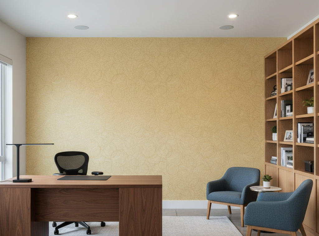 Zebilini Wallcovering - office room setting